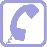 icon of telephone